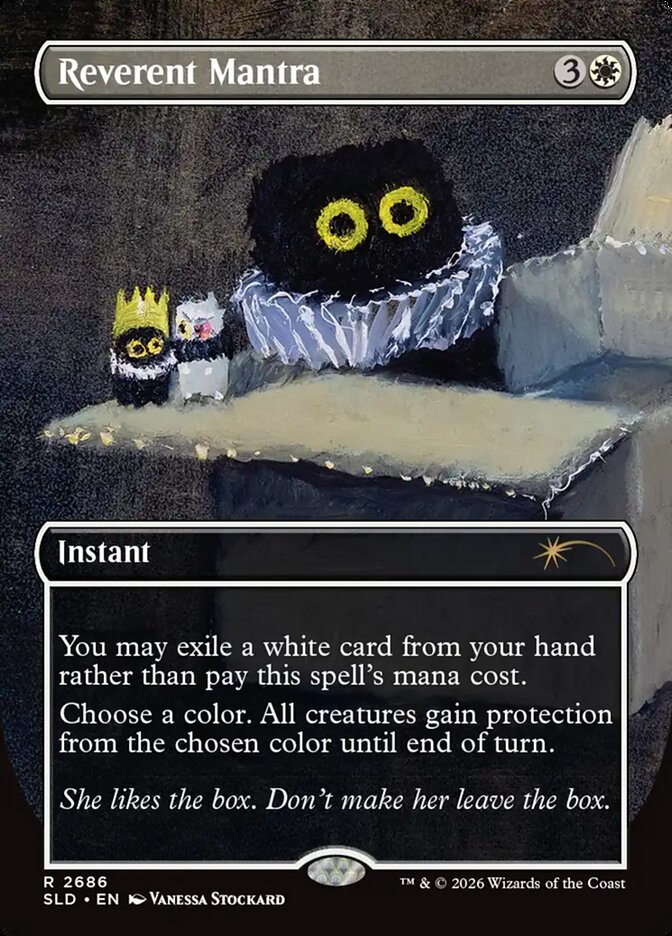 Reverent Mantra — Secret Lair Drop 2686/2754