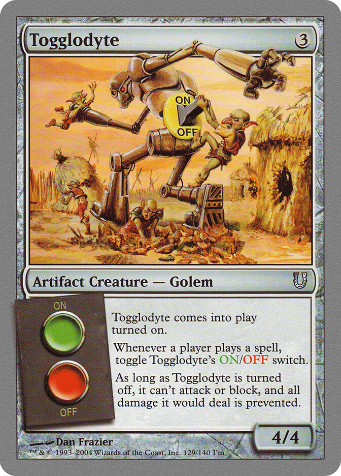Togglodyte — Unhinged 129/168