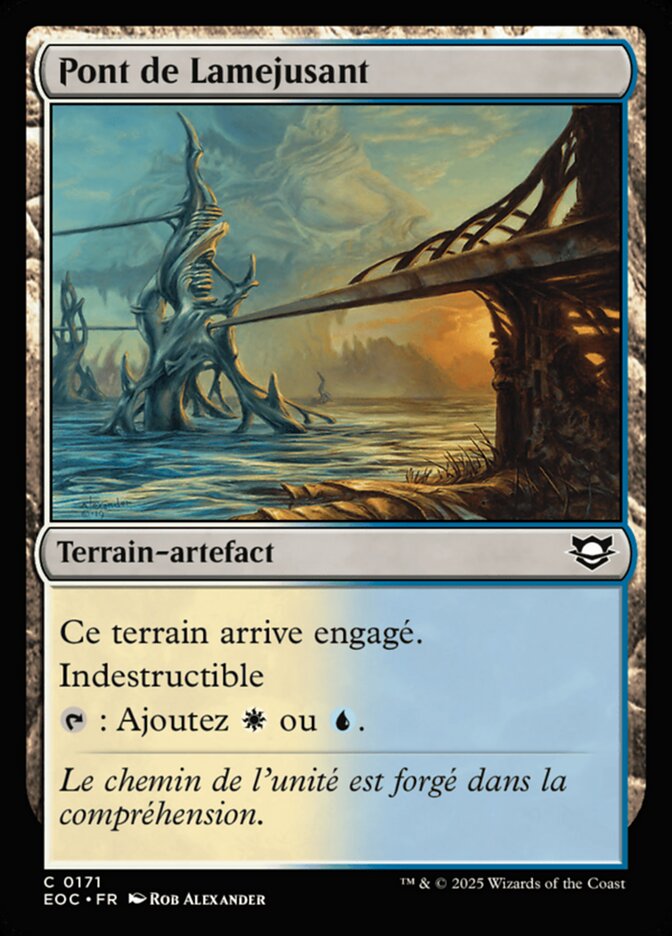 Pont de Lamejusant — Edge of Eternities Commander 171/191