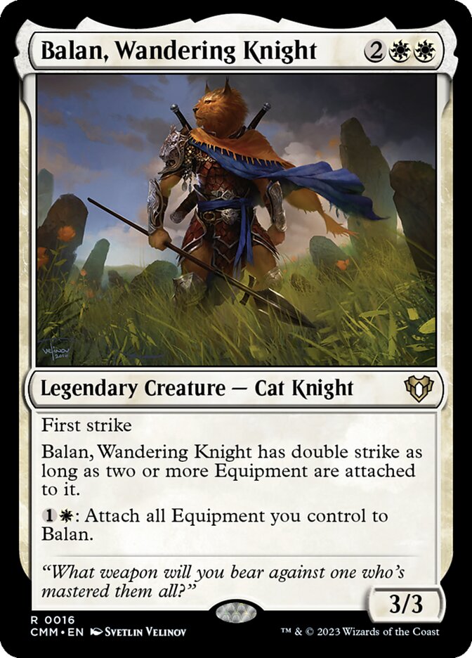 Balan, Wandering Knight — Commander Masters 16/1067