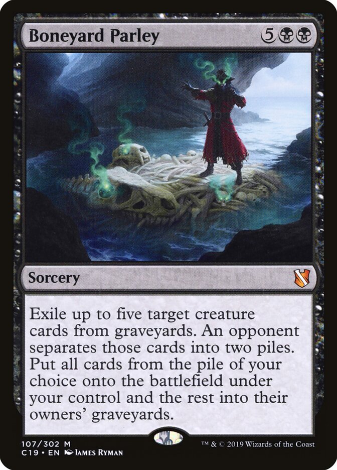 Boneyard Parley — Commander 2019 107/302
