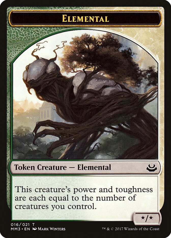 Elemental — Modern Masters 2017 Tokens 16/21