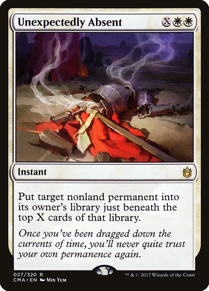 Unexpectedly Absent — Commander Anthology 27/320