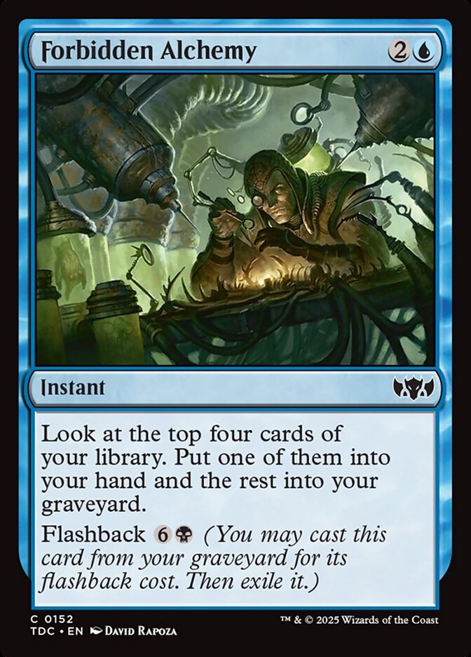 Forbidden Alchemy — Tarkir: Dragonstorm Commander 152/413
