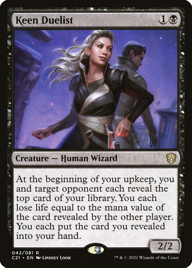 Keen Duelist — Commander 2021 42/409