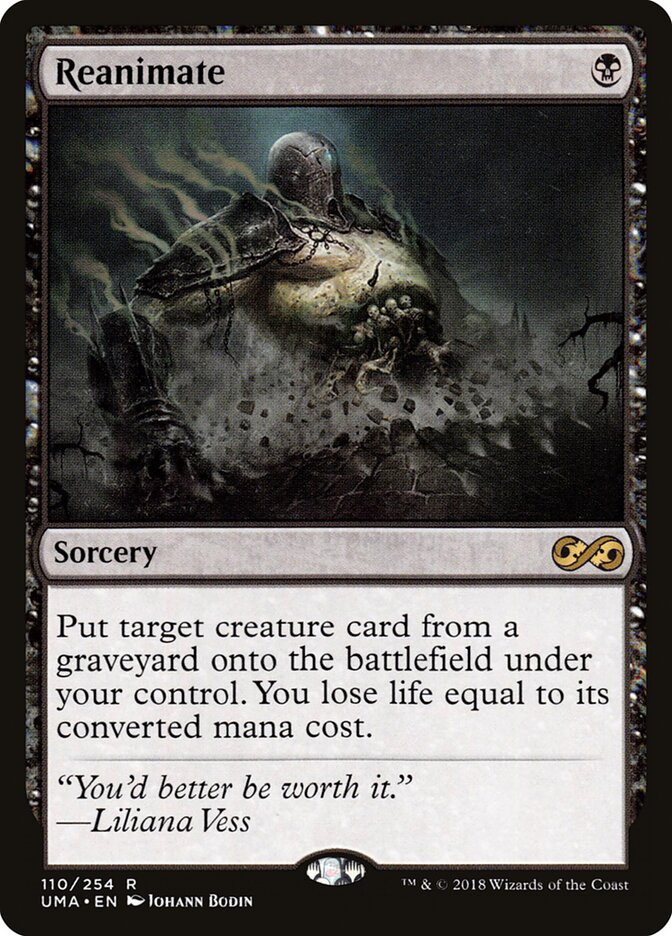 Reanimate — Ultimate Masters 110/254