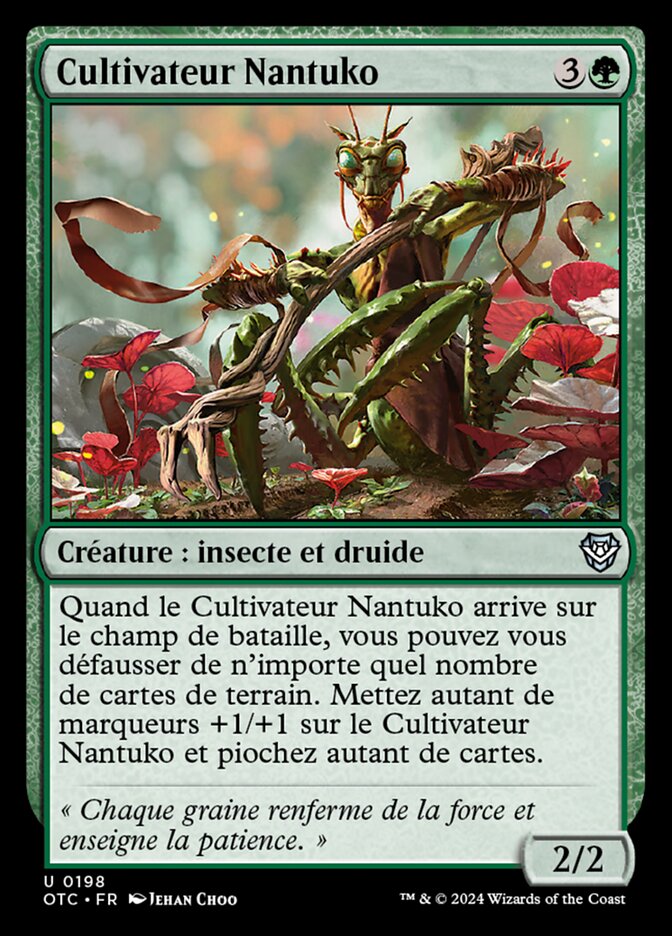 Cultivateur Nantuko — Outlaws of Thunder Junction Commander 198/342