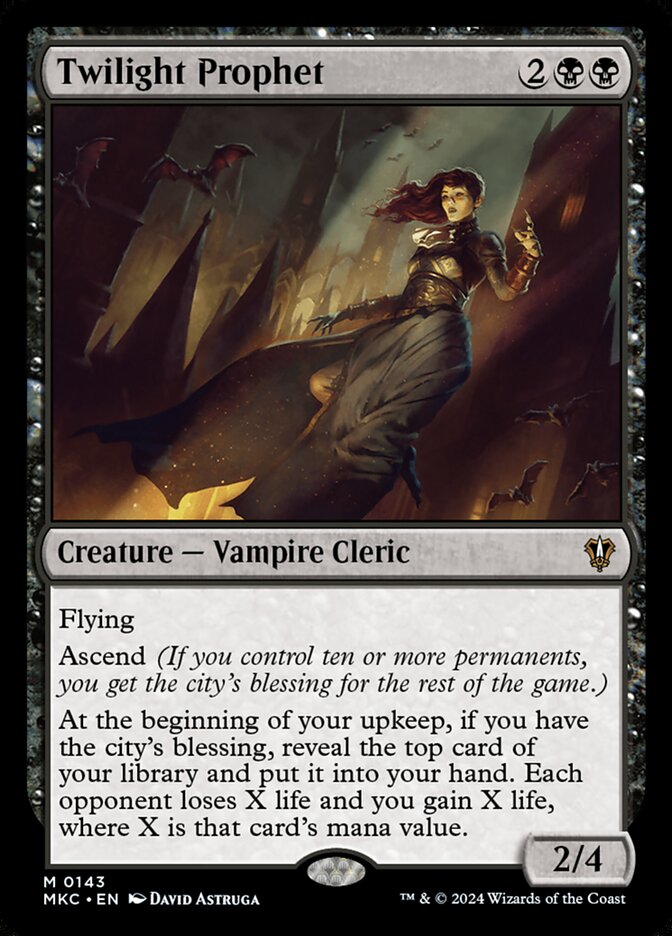Twilight Prophet — Murders at Karlov Manor Commander 143/358
