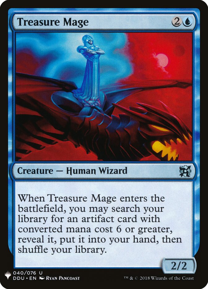 Treasure Mage — The List DDU-40/5581