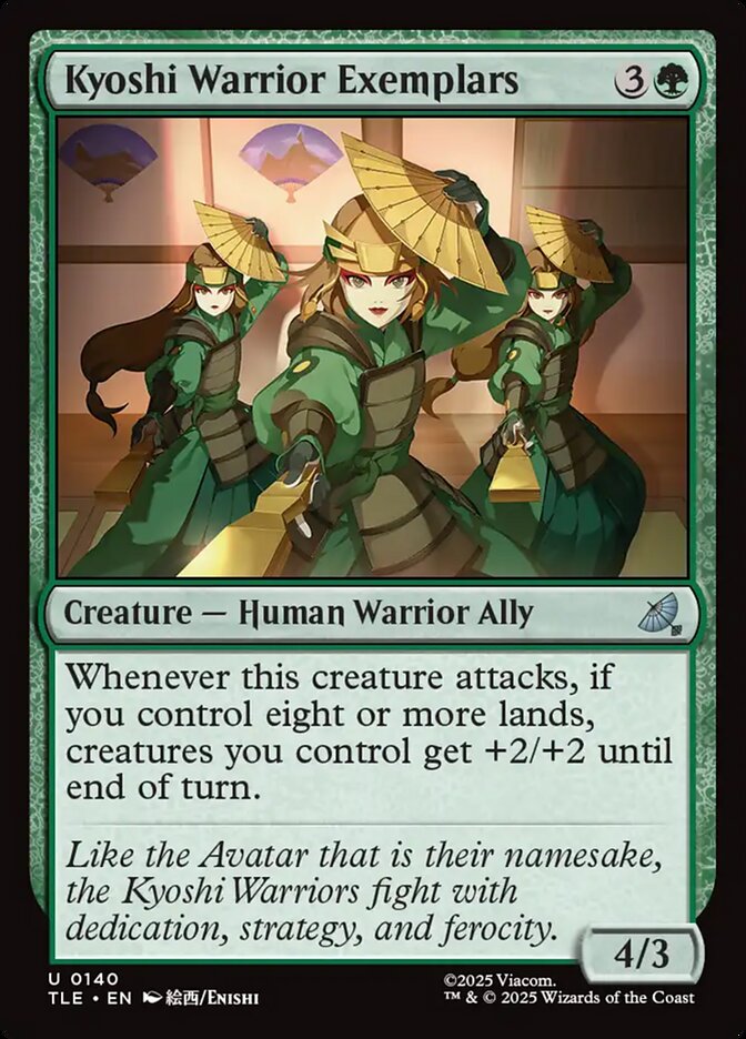Kyoshi Warrior Exemplars — Avatar: The Last Airbender Eternal 140/317