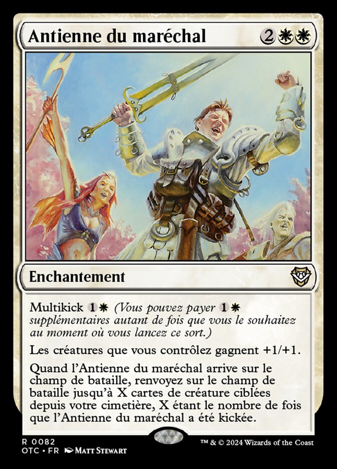 Antienne du maréchal — Outlaws of Thunder Junction Commander 82/342