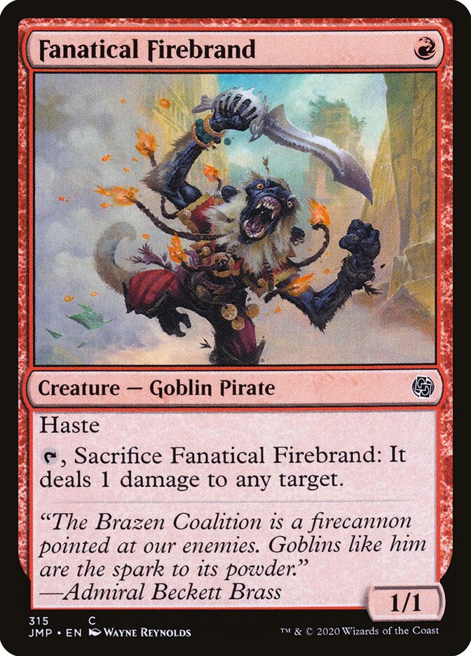 Fanatical Firebrand — Jumpstart 315/497