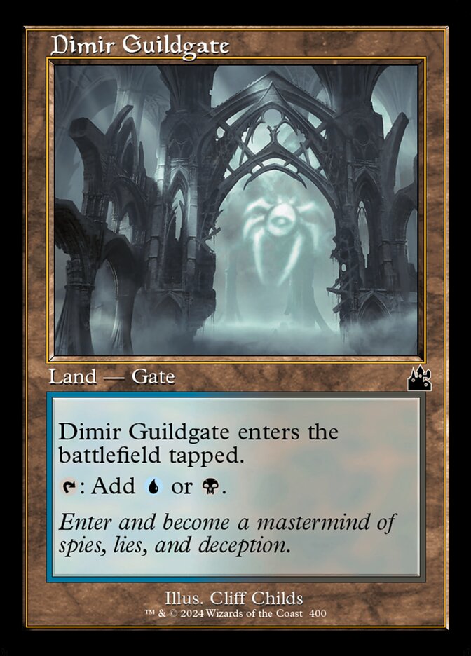 Dimir Guildgate — Ravnica Remastered 400/531