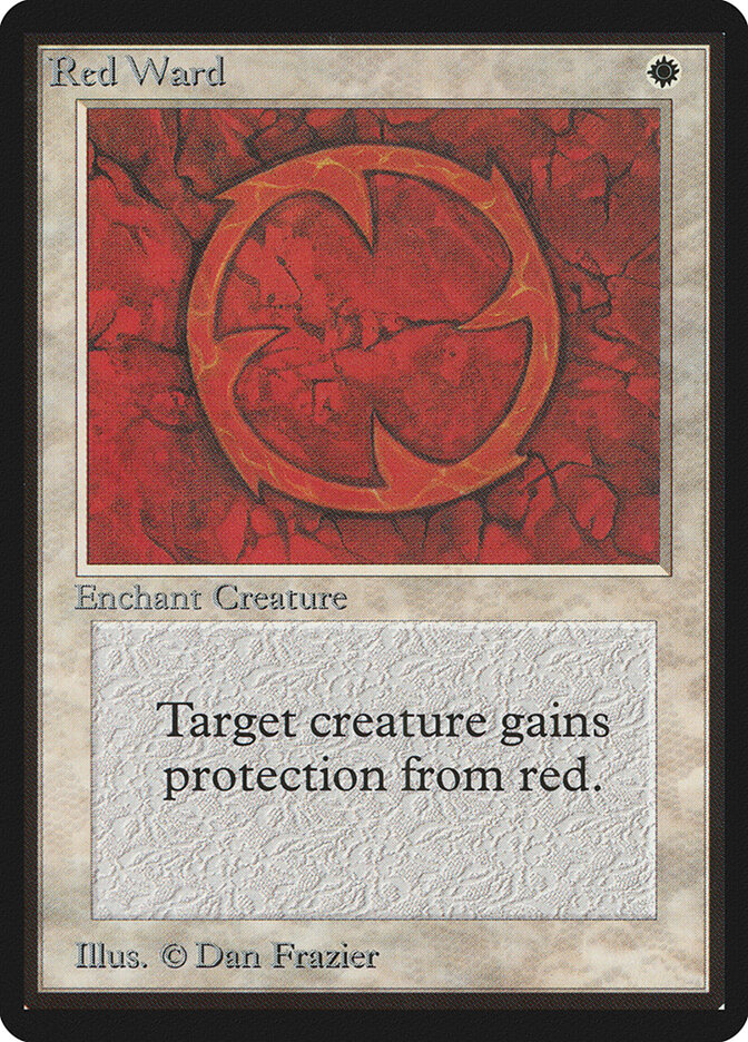 Red Ward — Limited Edition Beta 34/302