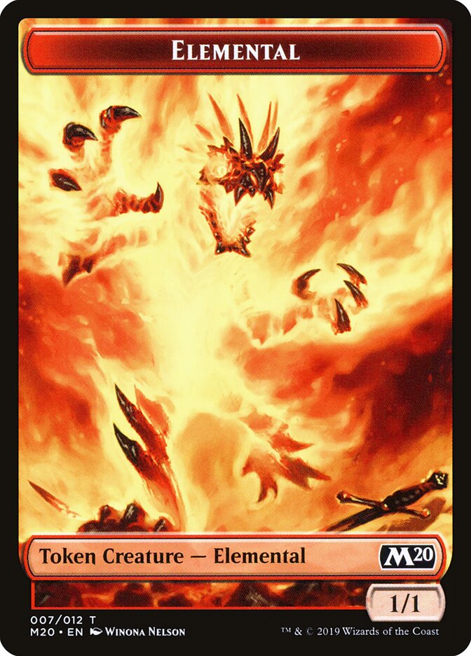 Elemental — Core Set 2020 Tokens 7/12