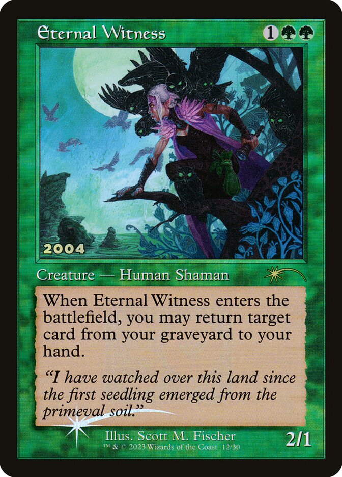 Eternal Witness — 30th Anniversary Play Promos 12/30