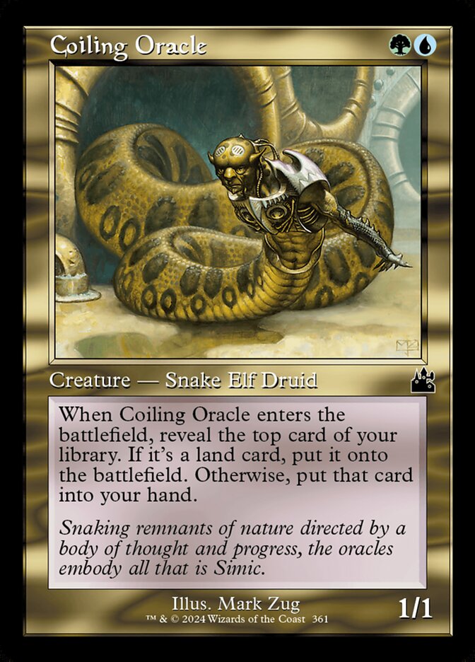 Coiling Oracle — Ravnica Remastered 361/531