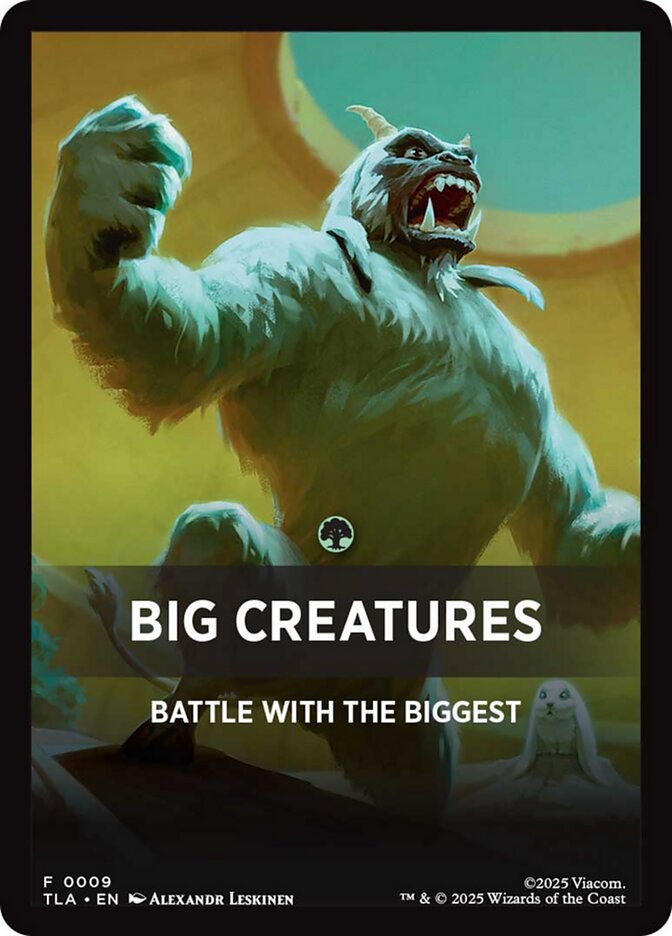 Big Creatures — Avatar: The Last Airbender Beginner Box Front Cards 9/10