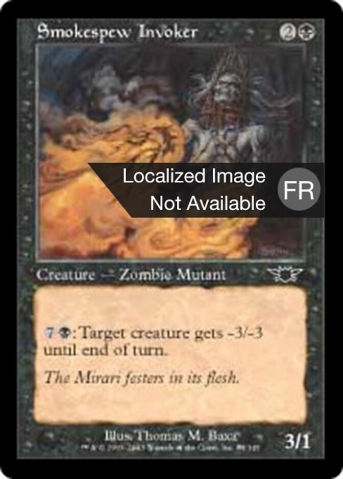 Invocatrice crachefumée — Legions 81/145