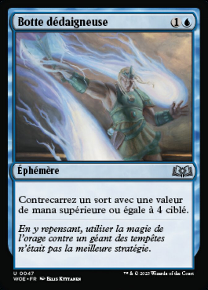 Botte dédaigneuse — Wilds of Eldraine 47/381