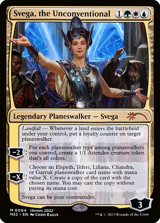 Svega, the Unconventional — 2022 Heroes of the Realm 4/5