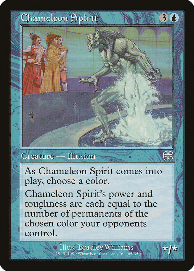 Esprit caméléon — Mercadian Masques 65/350