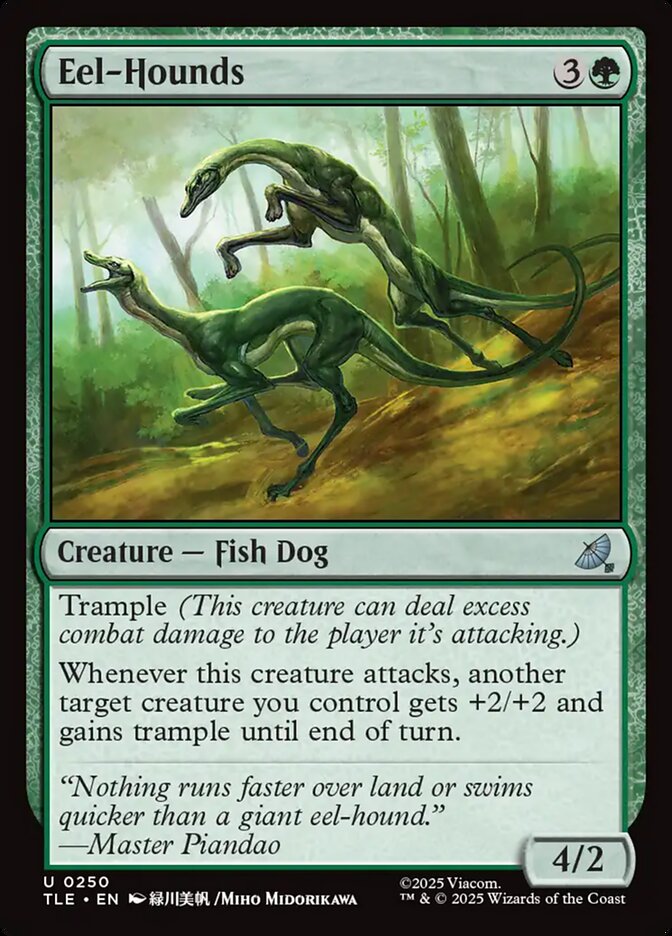 Eel-Hounds — Avatar: The Last Airbender Eternal 250/317