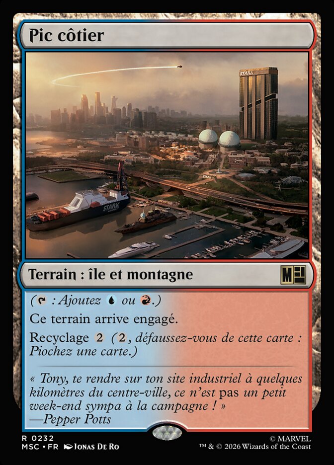 Pic côtier — Marvel Super Heroes Commander 232/866