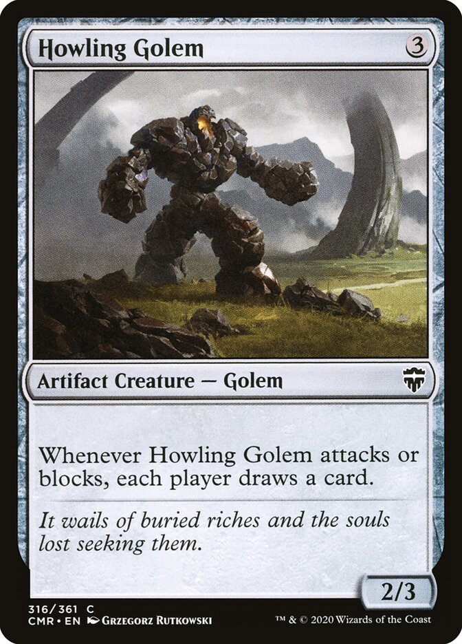 Howling Golem — Commander Legends 316/718