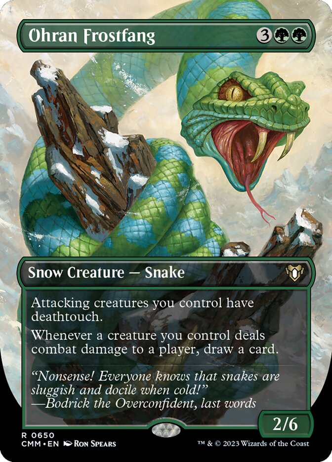 Ohran Frostfang — Commander Masters 650/1067