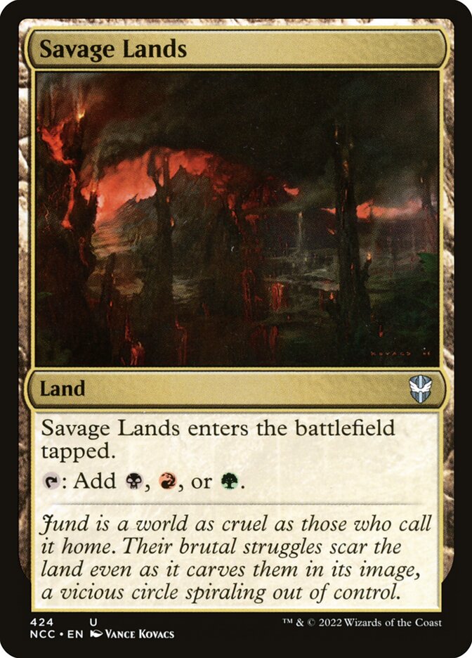 Savage Lands — New Capenna Commander 424/447