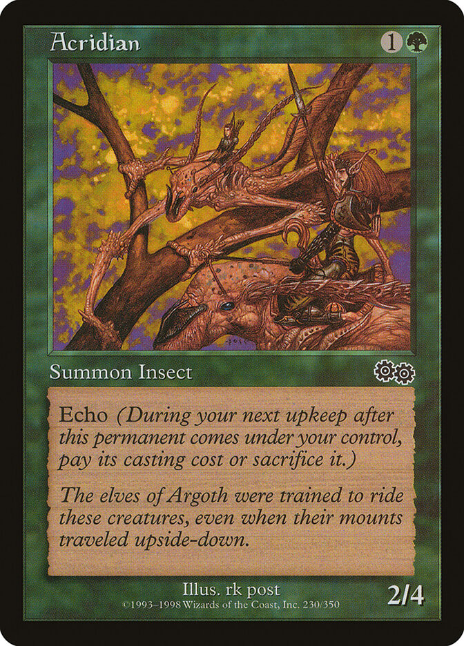 Acridian — Urza's Saga 230/357