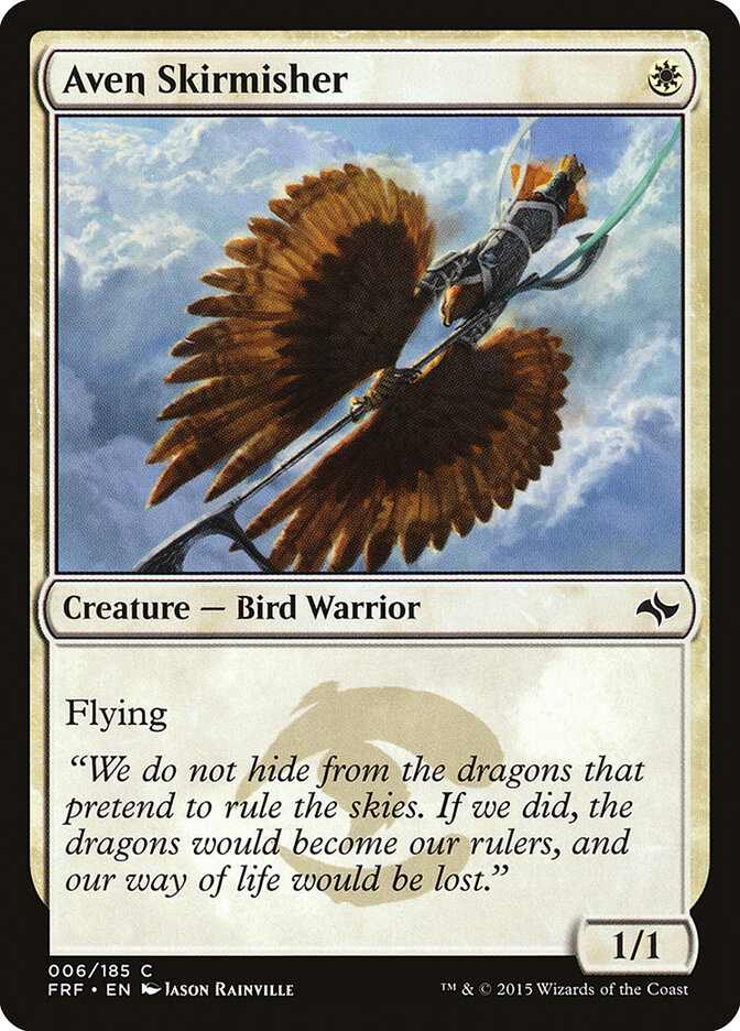 Aven Skirmisher — Fate Reforged 6/191