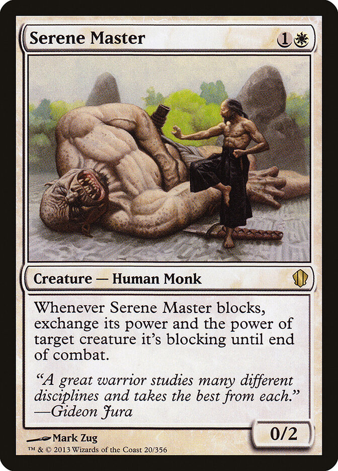 Serene Master — Commander 2013 20/356