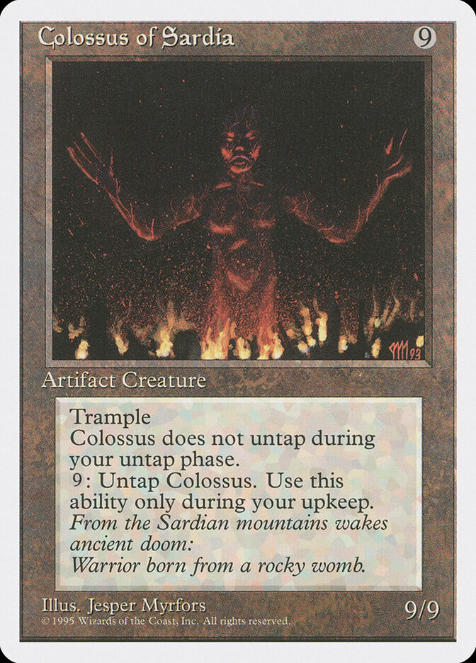 Colossus of Sardia — Fourth Edition 308/378