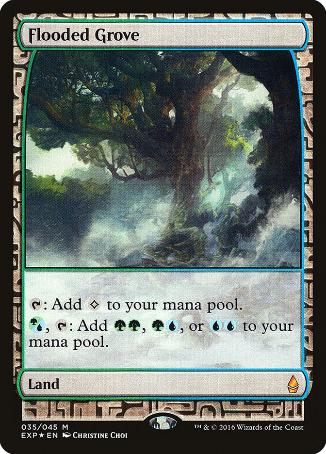 Flooded Grove — Zendikar Expeditions 35/45