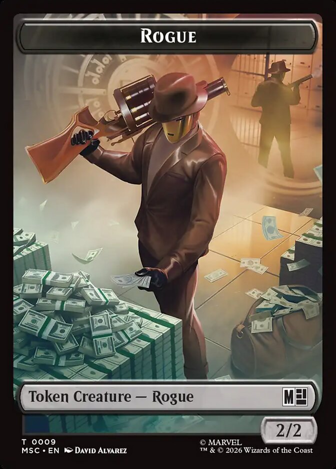 Rogue — Marvel Super Heroes Commander Tokens 9/32