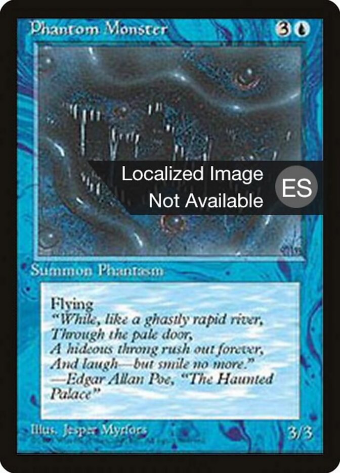 Phantom Monster — Fourth Edition Foreign Black Border 90/378