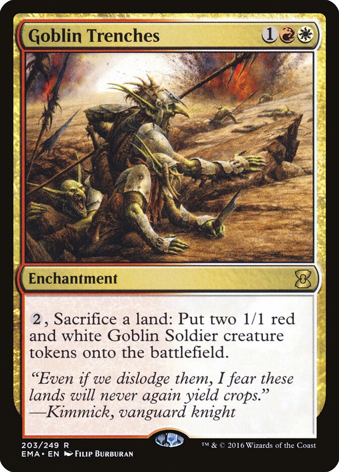 Goblin Trenches — Eternal Masters 203/249