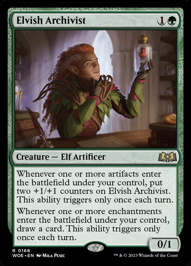 Elvish Archivist — Wilds of Eldraine 168/381