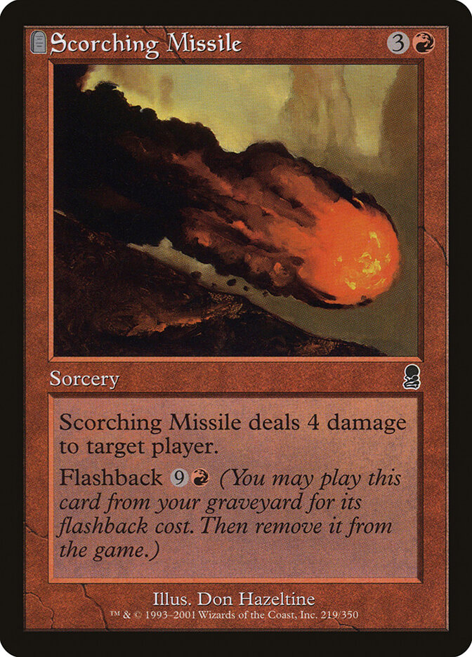 Scorching Missile — Odyssey 219/350