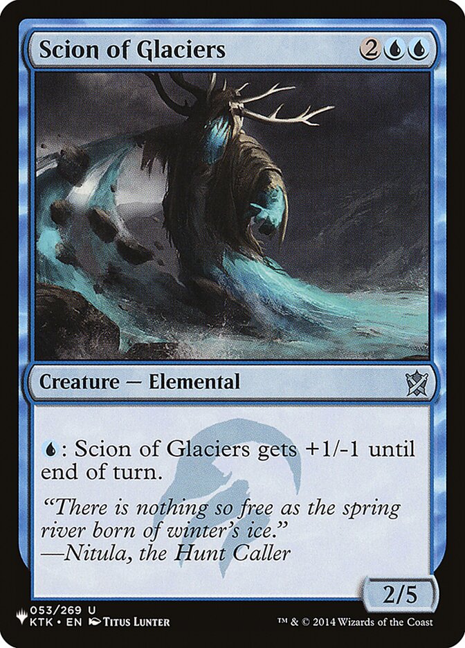 Scion of Glaciers — The List KTK-53/5581