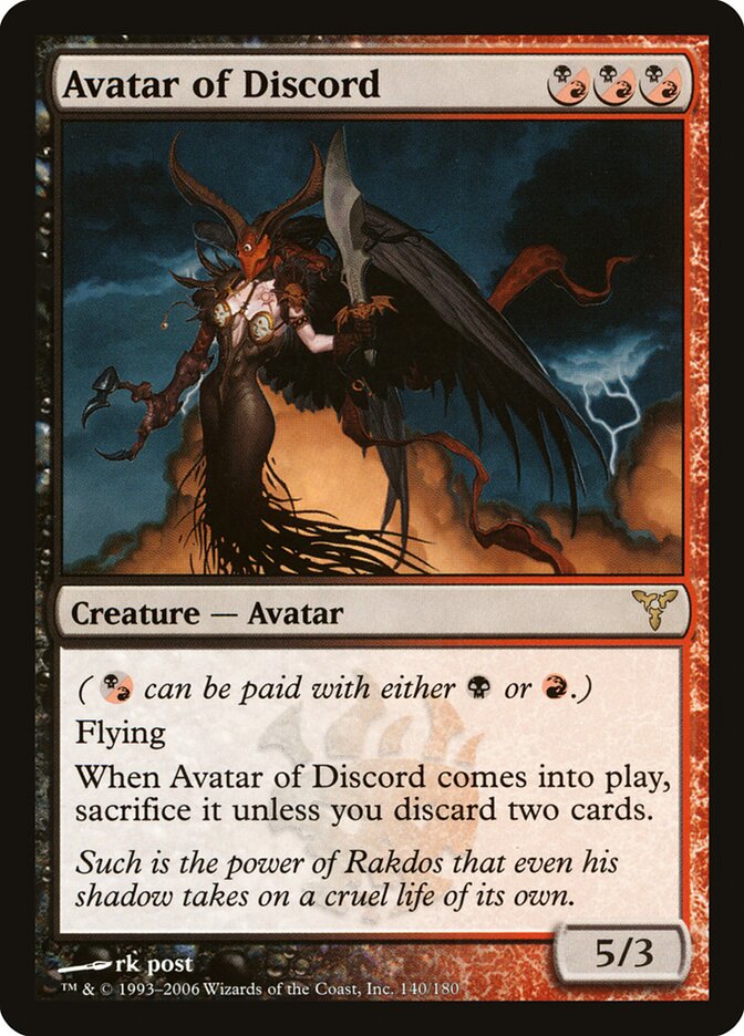 Avatar of Discord — Dissension 140/180
