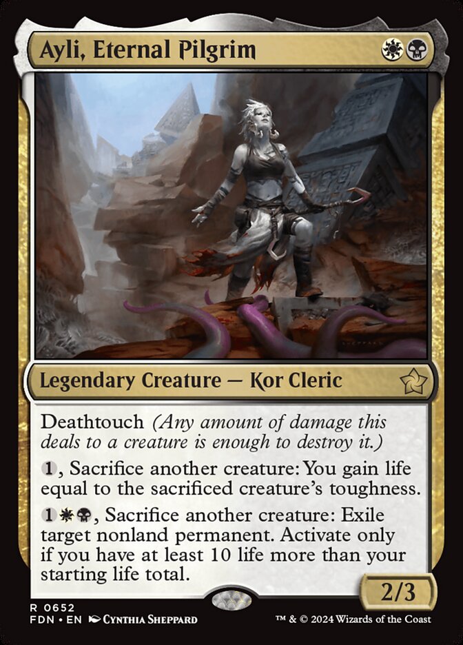 Ayli, Eternal Pilgrim — Foundations 652/771