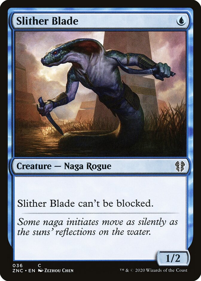 Slither Blade — Zendikar Rising Commander 36/142
