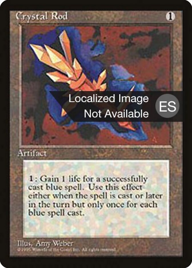 Crystal Rod — Fourth Edition Foreign Black Border 311/378