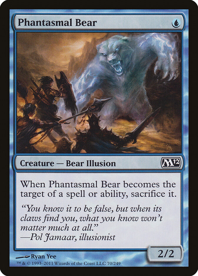 Phantasmal Bear — Magic 2012 70/249