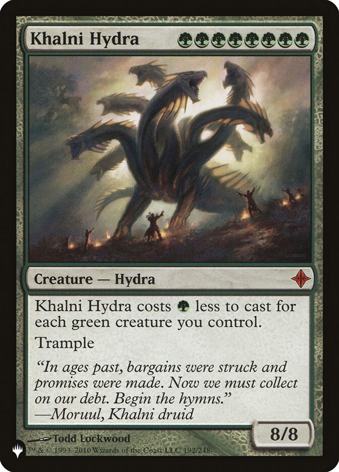 Khalni Hydra — The List ROE-192/5581