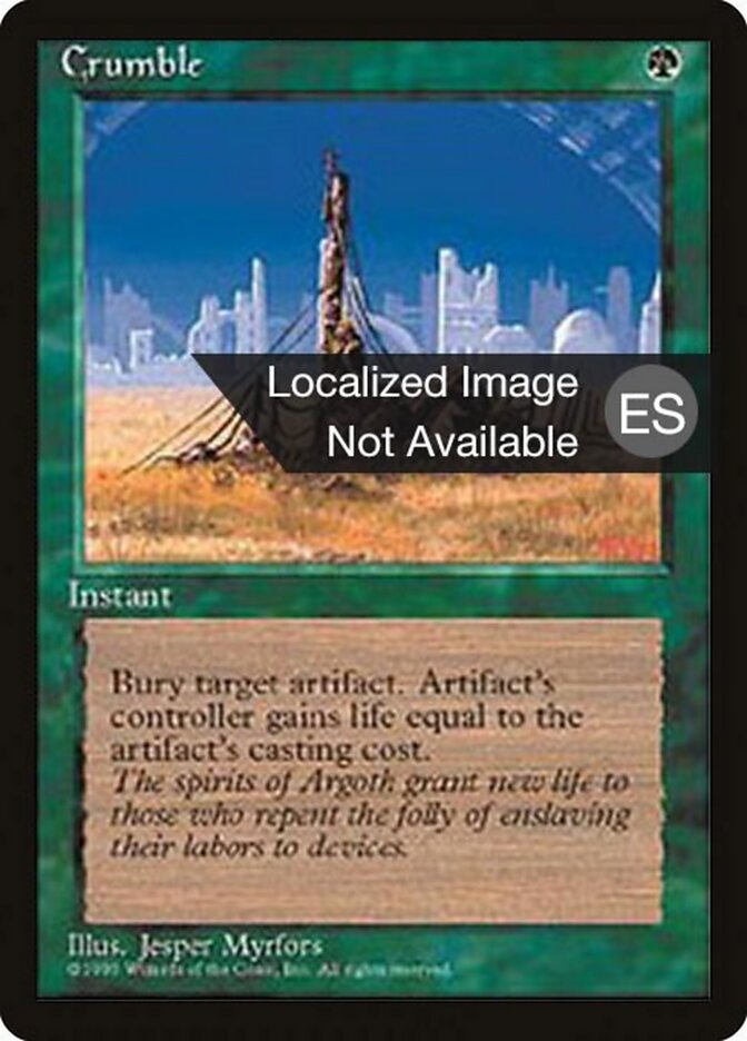 Crumble — Fourth Edition Foreign Black Border 239/378