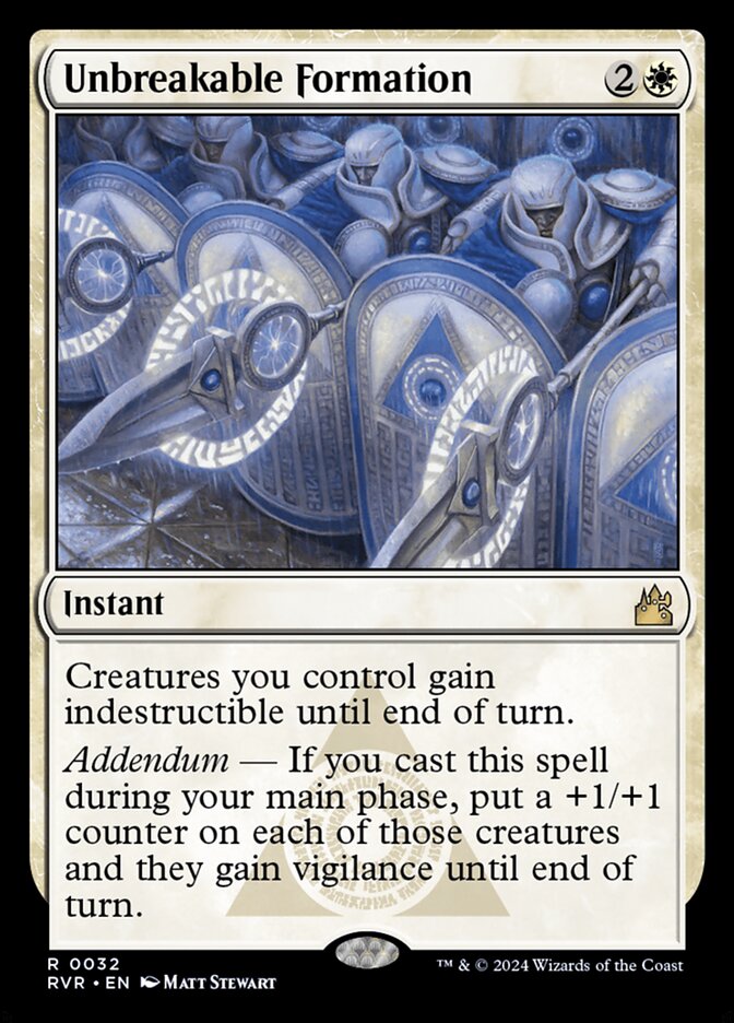 Unbreakable Formation — Ravnica Remastered 32/531